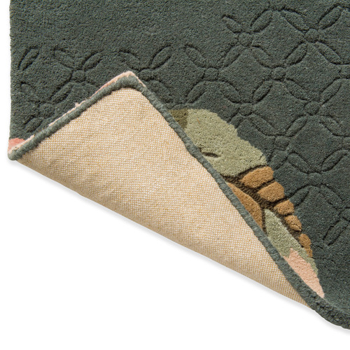 Fern Green La Aylworth Hand-Tufted Wool Rug