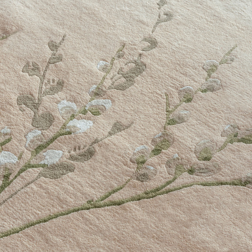 Hedgerow Green La Pussy Willow Hand-Tufted Wool Rug