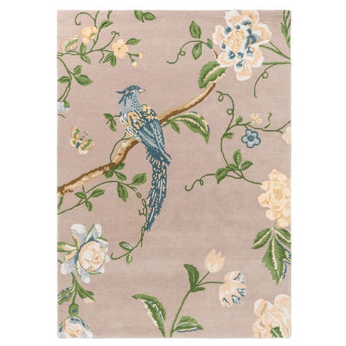 Truffle & Seaspray La Summer Palace Hand-Tufted Wool Rug