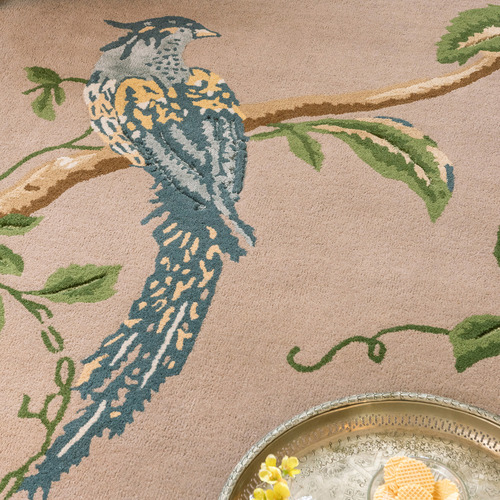 Truffle & Seaspray La Summer Palace Hand-Tufted Wool Rug