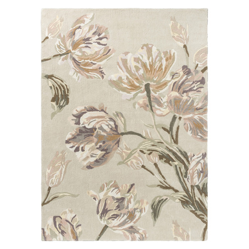 Natural & Sage Green La Gosford Hand-Tufted Wool Rug