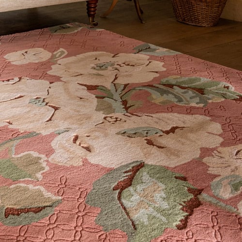 Terracotta Orange La Aylworth Hand-Tufted Wool Rug