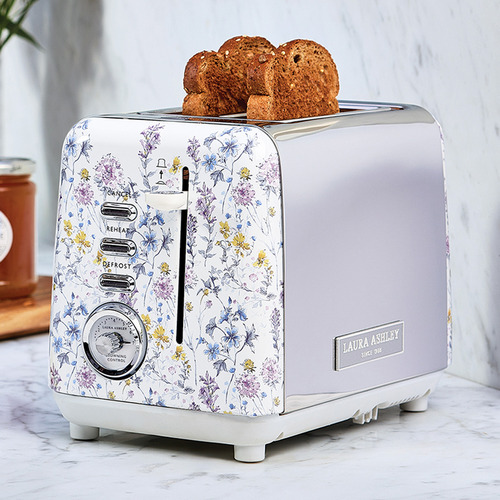 China Rose 2 Slice Stainless Steel Toaster