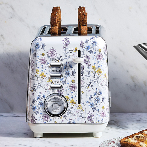 China Rose 2 Slice Stainless Steel Toaster