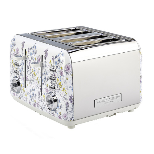 China Rose 4 Slice Stainless Steel Toaster