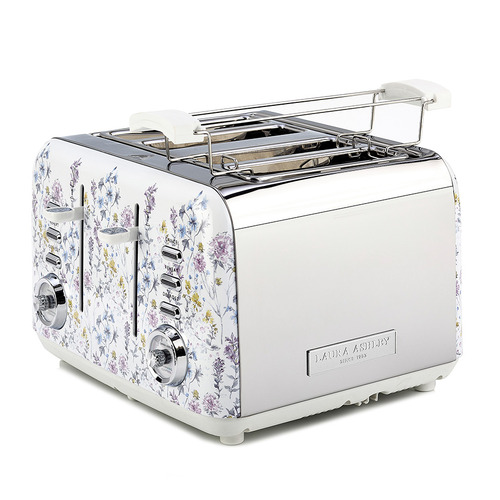 China Rose 4 Slice Stainless Steel Toaster
