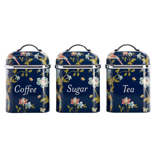 3 Piece Laura Ashley Elveden Canister Set