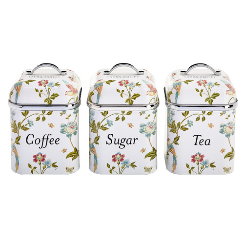 3 Piece Laura Ashley Elveden Canister Set