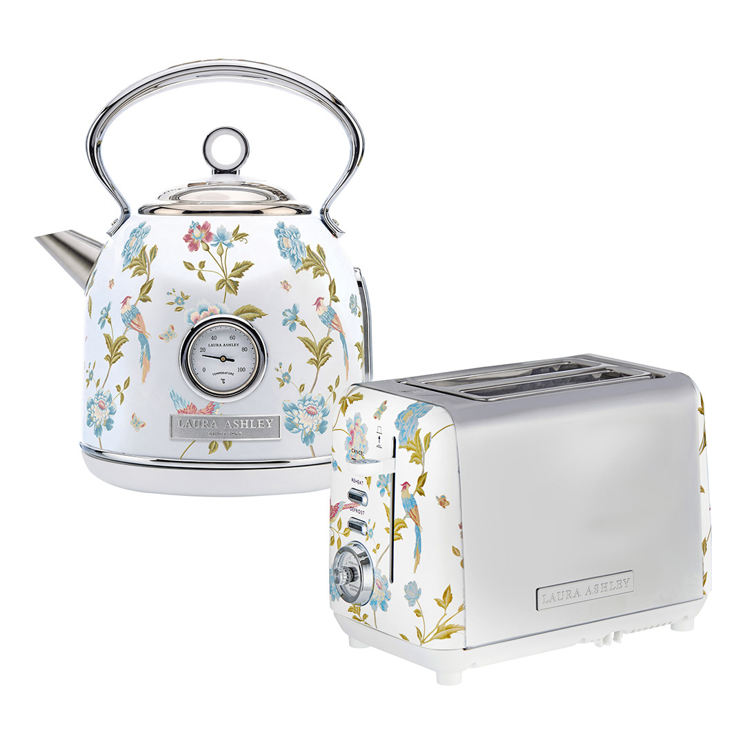2 Piece Elveden 1.7L Dome Kettle & 2 Slice Toaster Set