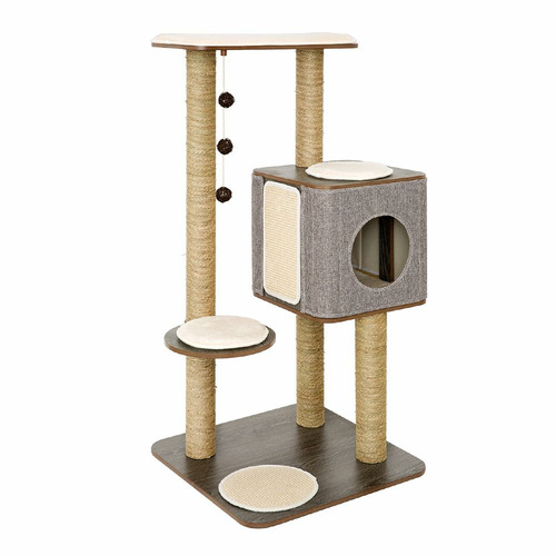 BraxtonHome 118cm Luna Cat Scratching Post | Temple & Webster