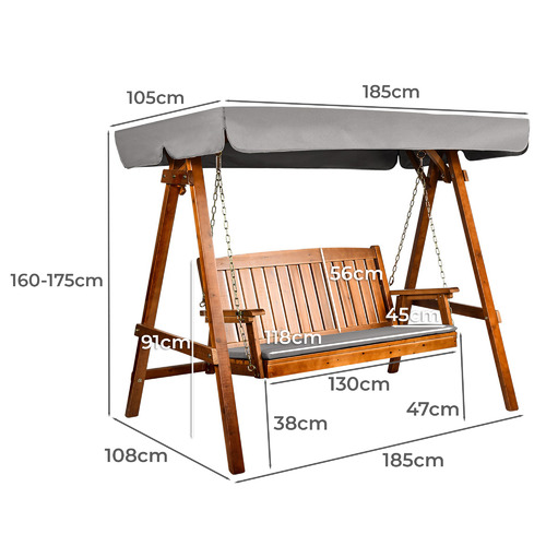 3-Seater-Ezio-Outdoor-Canopy-Swing-Chair