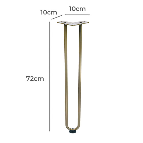 Francia 2 Rods Dining Table Legs