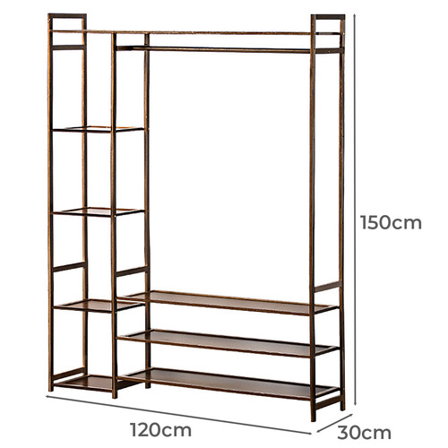 120cm Guerrero Bamboo Clothing Rack