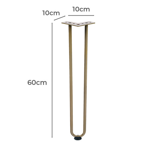 Francia 2 Rods Dining Table Legs