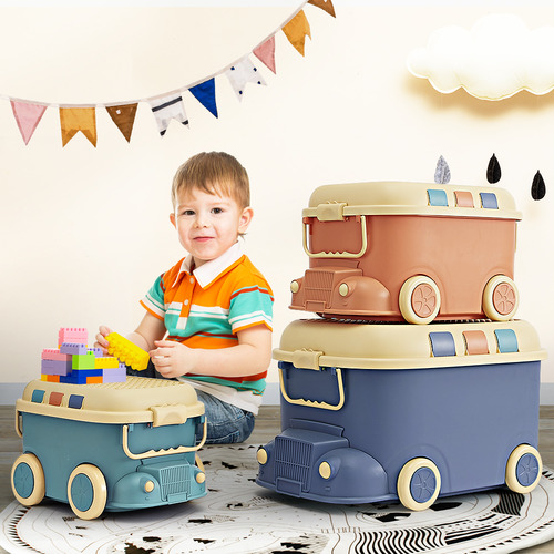 BraxtonHome 3 Piece Kids' Klytie Toy Box Set Temple & ster