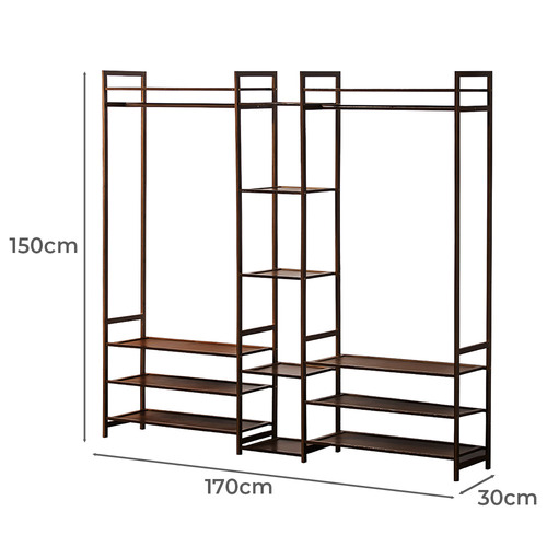 170cm Guerrero Bamboo Clothing Rack