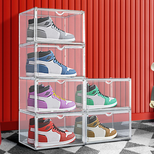 BraxtonHome Hamish Stackable Shoe Boxes | Temple & Webster