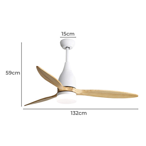 Bethany AC Ceiling Fan with LED