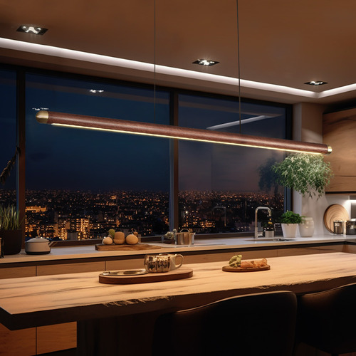 Twyla Round Bar LED Pendant Light