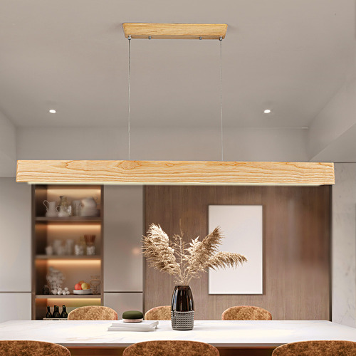 Fejo Ash Wood LED Pendant Light