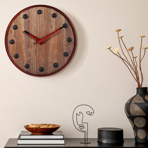35cm Ilona Bentwood Wall Clock