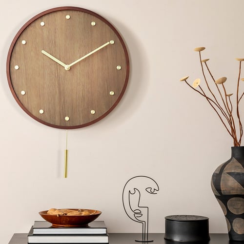 30cm Beryl Bentwood Pendulum Wall Clock
