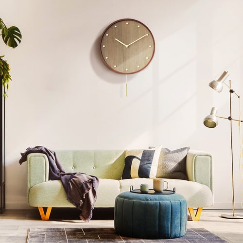 30cm Beryl Bentwood Pendulum Wall Clock