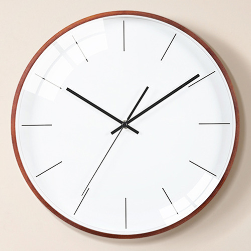 35cm Darcy Bentwood Wall Clock