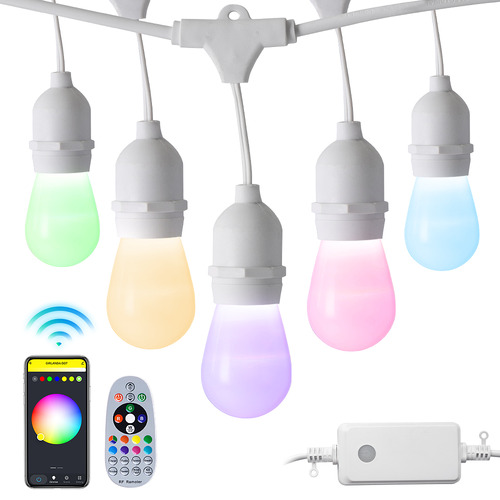 Smart LED Outdoor String Lights
