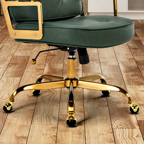 Aman Mid Back Faux Leather Executive Office Chair