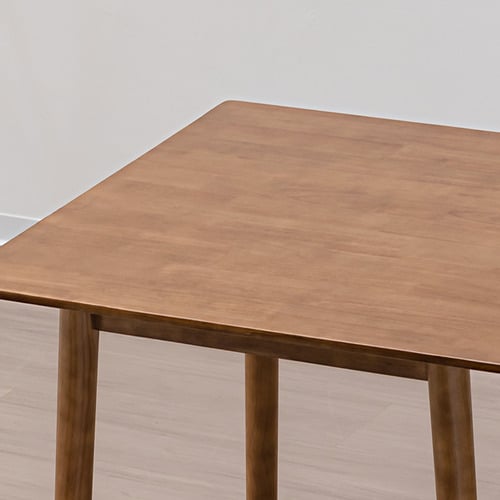 BraxtonHome Amyra Square Rubberwood Dining Table | Temple & Webster
