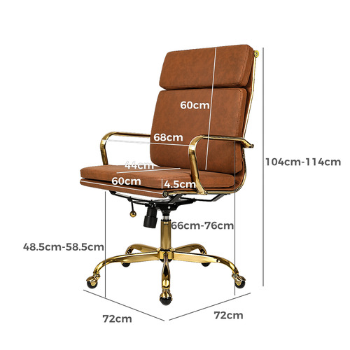 Rhinoa High Back Executive Office Chair | Temple & Webster