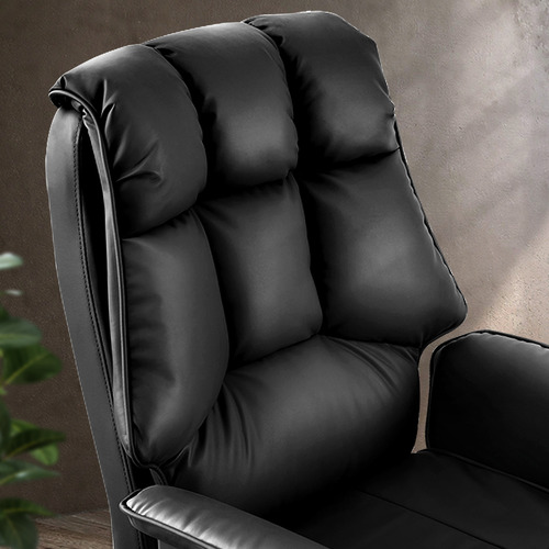 Sarif Faux Leather Executive Chair