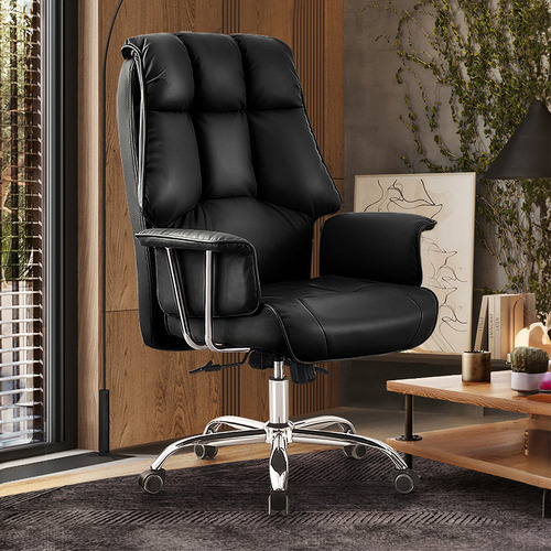 Sarif Faux Leather Executive Chair