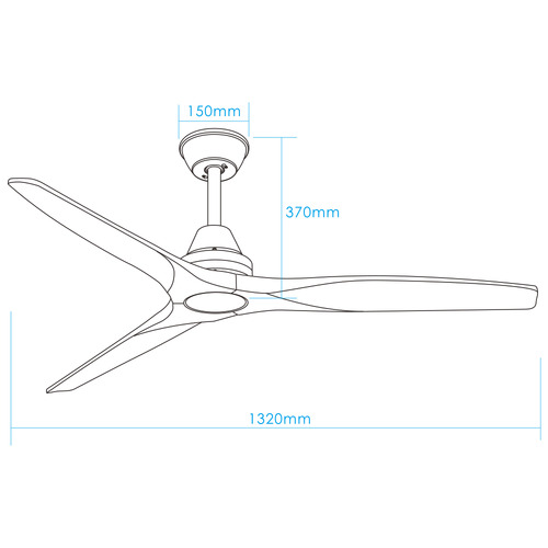 Evelina DC Ceiling Fan