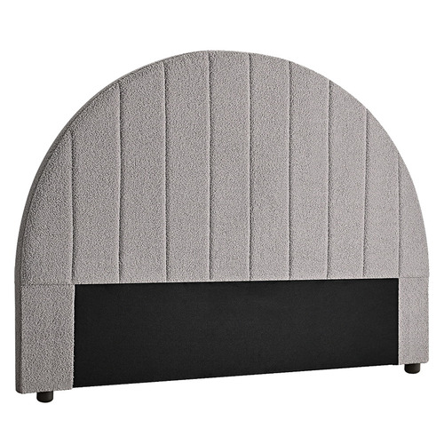 Grey Anrik Wooden Bedhead