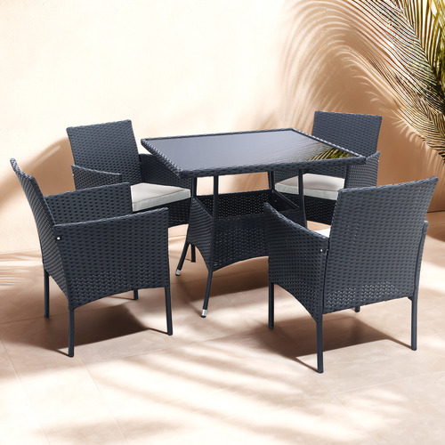 4 Seater Tobias Outdoor Dining Table & Chair Set