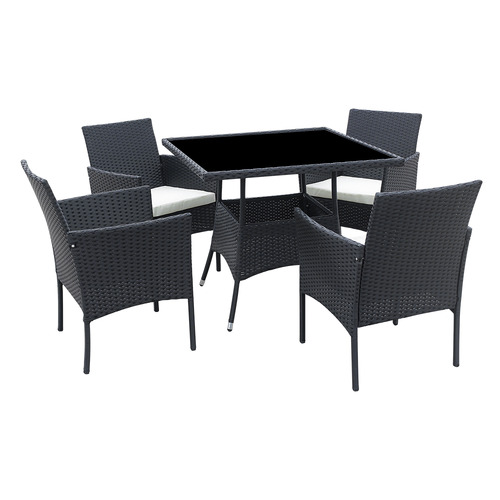 4 Seater Tobias Outdoor Dining Table & Chair Set