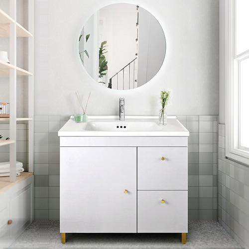 Yuli 800mm Freestanding Single Vanity with Basin