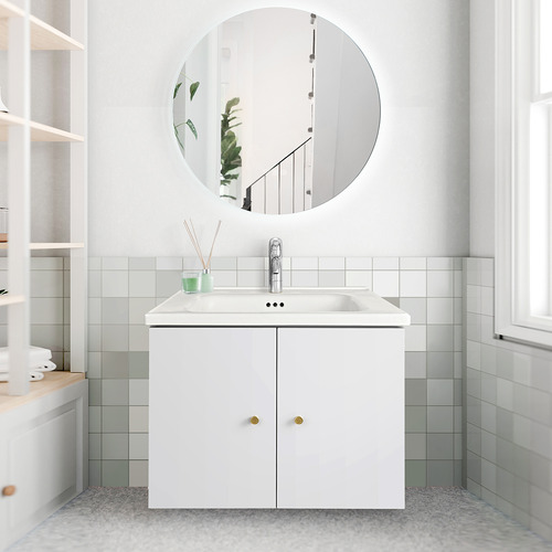 Samson 600mm 2 Door Wall Mounted Vanity with Basin
