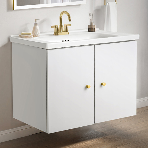 Samson 600mm 2 Door Wall Mounted Vanity with Basin