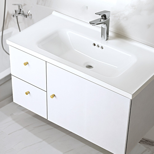 Vesa 800mm Wall Mounted Single Vanity with Basin