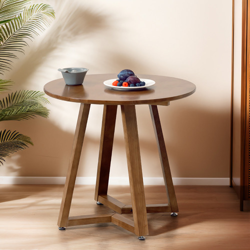 Celestial Wood Side Table