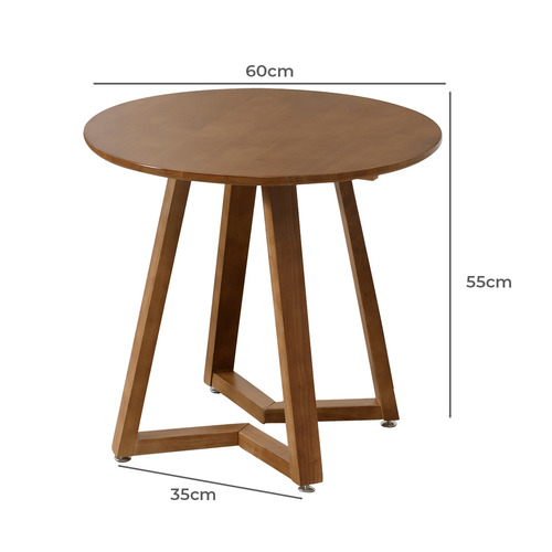 Celestial Wood Side Table