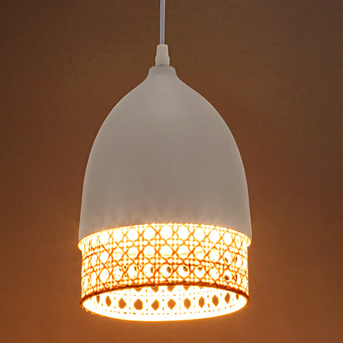 Annika Bamboo Pendant Light