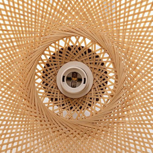 Lucy Handwoven Bamboo Pendant Light