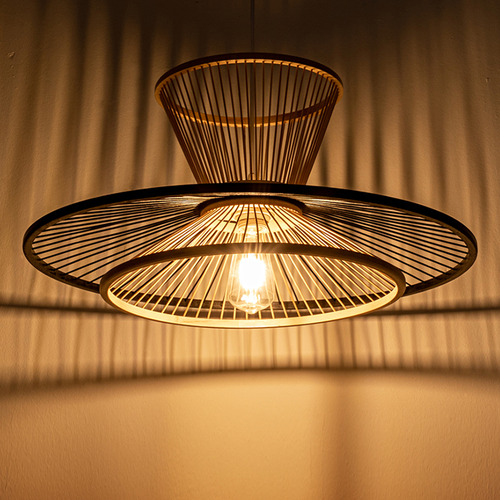 Effie Bamboo Pendant Light