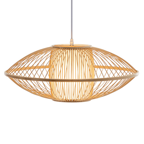 Tamsin Handwoven Bamboo Pendant Light