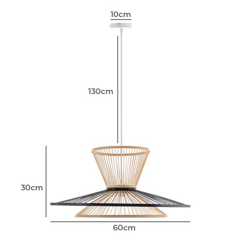 Effie Bamboo Pendant Light
