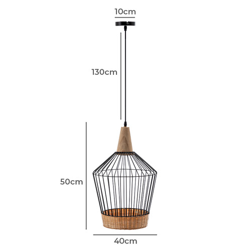 Helena Bamboo Pendant Light